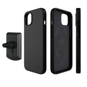 NIB Evutec AER Series Karbon With Car Mount iPhone 13 Pro Case